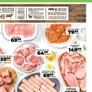 Pork at Fruit & Veg City