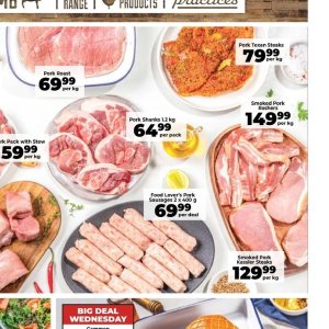 Pork at Fruit & Veg City