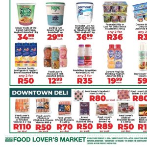 Yoghurt danone  at Fruit & Veg City
