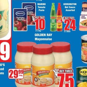 Mayonnaise at Boxer Superstores