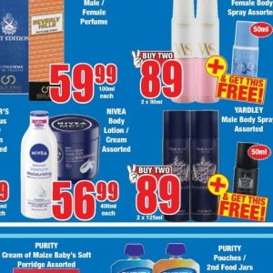 Body lotion nivea  at Boxer Superstores