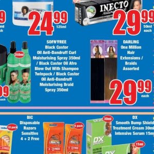 Shampoo at Boxer Superstores
