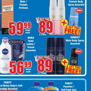 Body spray at Boxer Superstores