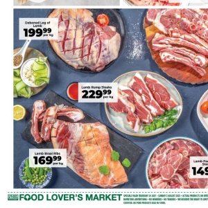 Lamb at Fruit & Veg City