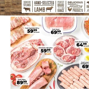 Pork at Fruit & Veg City