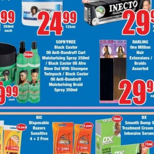 Shampoo at Boxer Superstores