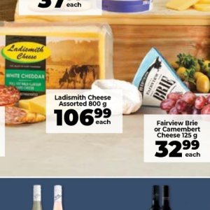Cheese at Fruit & Veg City