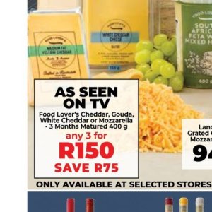 TV set at Fruit & Veg City