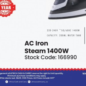 Iron at Africa Cash and Carry