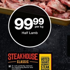 Lamb at Checkers