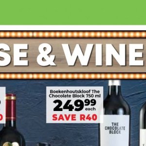 Wine at Fruit & Veg City