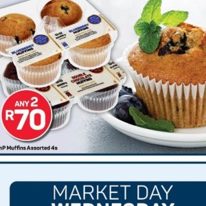 Muffins at Pick n Pay Hyper
