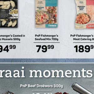 Seafood at Pick n Pay Hyper