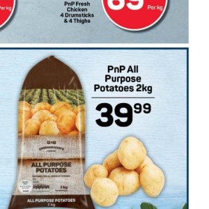 Potatoes at Pick n Pay Hyper