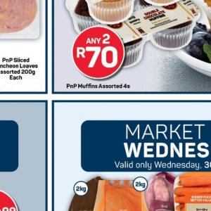 Muffins at Pick n Pay Hyper