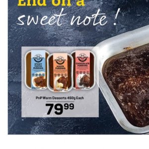 Pudding at Pick n Pay Hyper