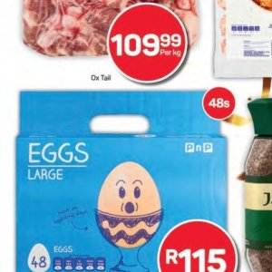 Eggs at Pick n Pay Hyper