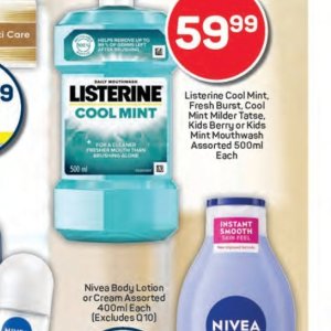 Mouthwash listerine  at Pick n Pay Hyper
