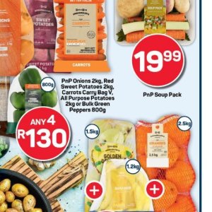 Potatoes at Pick n Pay Hyper