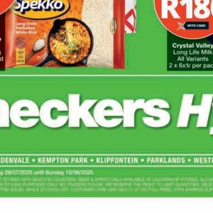 Beer at Checkers Hyper