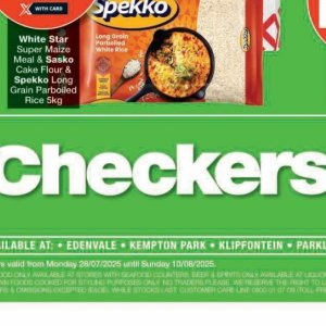 Seafood at Checkers Hyper