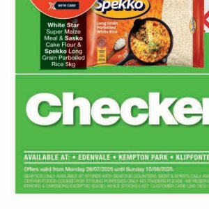 Seafood at Checkers Hyper