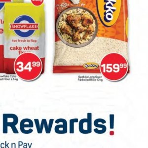 Rice at Pick n Pay Hyper