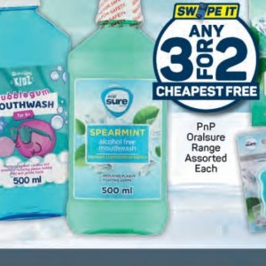 Mouthwash at Pick n Pay Hyper