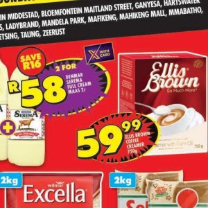Cream at Shoprite