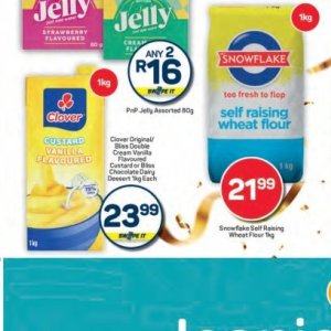 Dessert at Pick n Pay Hyper