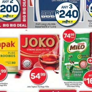 Tea at Pick n Pay Hyper