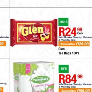 Tea at Take n Pay