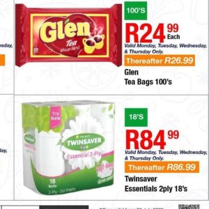 Tea at Take n Pay