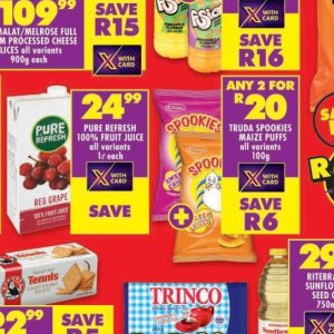 Juice at Shoprite