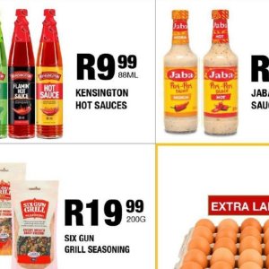 Sauces at Take n Pay