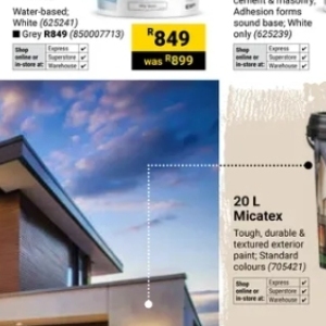 Paint at Builders Warehouse