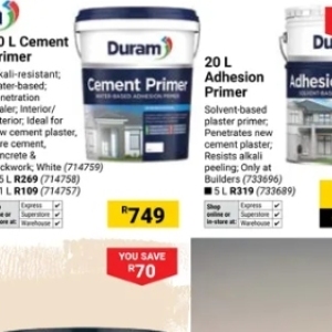 Plaster at Builders Warehouse
