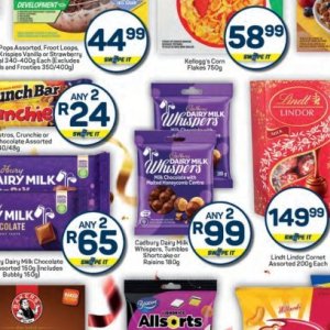 Chocolate at Pick n Pay Hyper