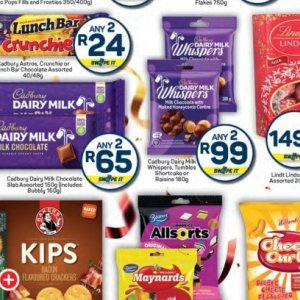 Chocolate at Pick n Pay Hyper