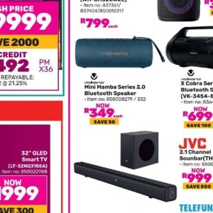 Bluetooth speaker at Game