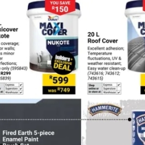 Cover at Builders Warehouse