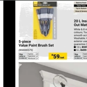 Paint at Builders Warehouse