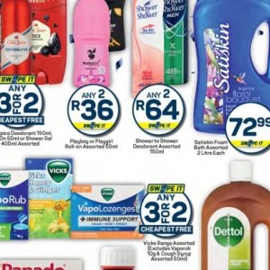 Deodorant at Pick n Pay Hyper