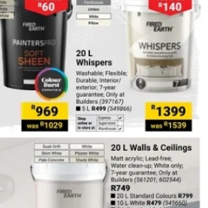 Lead at Builders Warehouse