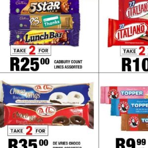 Chocolate at Take n Pay