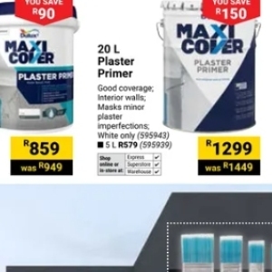 Plaster at Builders Warehouse