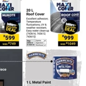 Paint at Builders Warehouse
