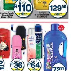 Shower at Pick n Pay Hyper