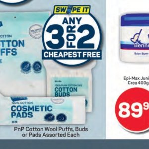 Cotton buds at Pick n Pay Hyper
