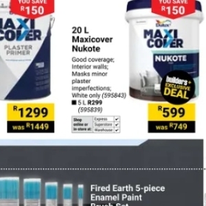 Cover at Builders Warehouse